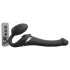Strap-on-me - strap-on vibrerend luchtdruk vibrator - zwart