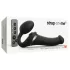 Strap-on-me - opzetvibrator met luchtdrukgolven - zwart - maat M