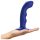 Waterdichte pulsedeluxe G-spot strap-on - Blauw