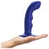Waterdichte pulsedeluxe G-spot strap-on - Blauw