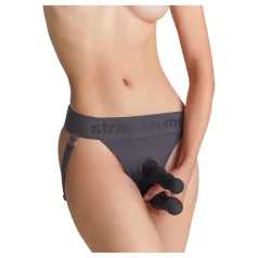 Strap-on-me - onderbroek voor opzetdildo - XS-XXL (grijs)