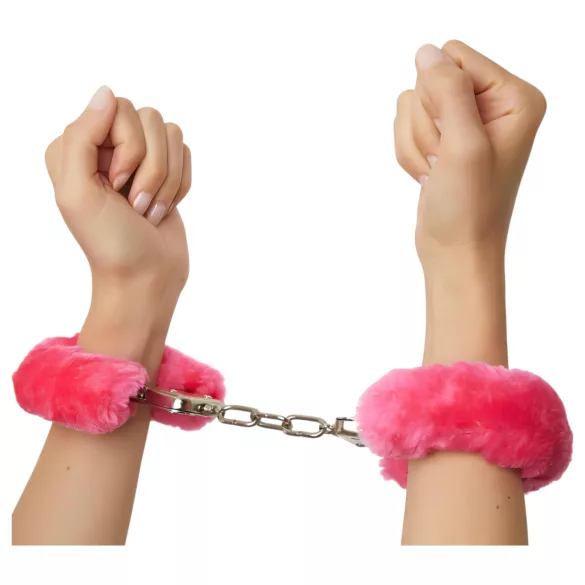 Love to Love Attach Me - pluche handboeien (roze)
