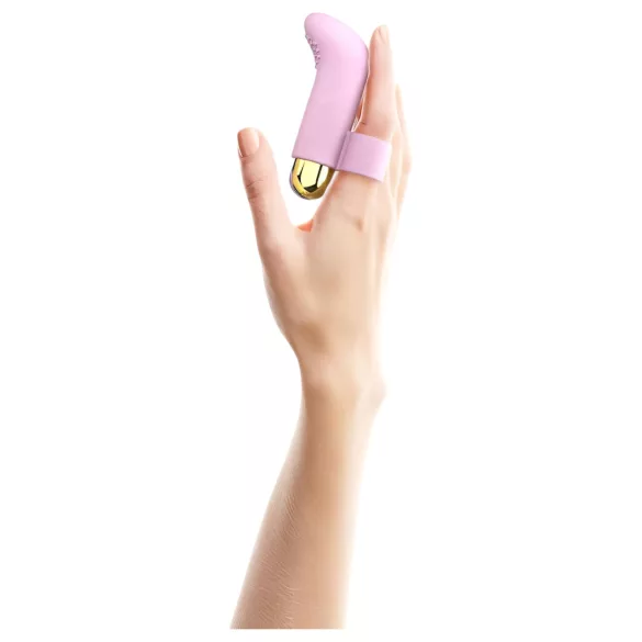 Love to Love - vinger vibrator - oplaadbaar - siliconen roze