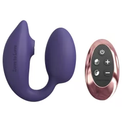   Love to Love Wonderlover - G-punt vibrator, clitorisstimulator (donkerpaars)