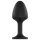 Dorcel Geisha Plug Diamond XL - zwarte anaal plug met witte steen