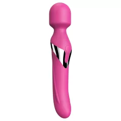   Dorcel Dual Orgasms - oplaadbare 2-in-1 masserende vibrator (roze)