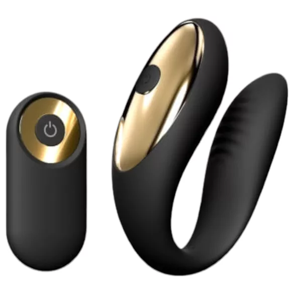 Dorcel Perfect Lover - koppel vibrator - oplaadbaar - zwart