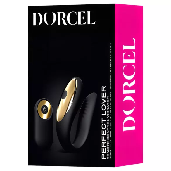 Dorcel Perfect Lover - koppel vibrator - oplaadbaar - zwart