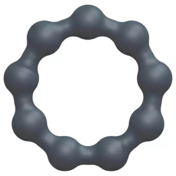 Dorcel Maximize - bolvormige, siliconen penisring (grijs)