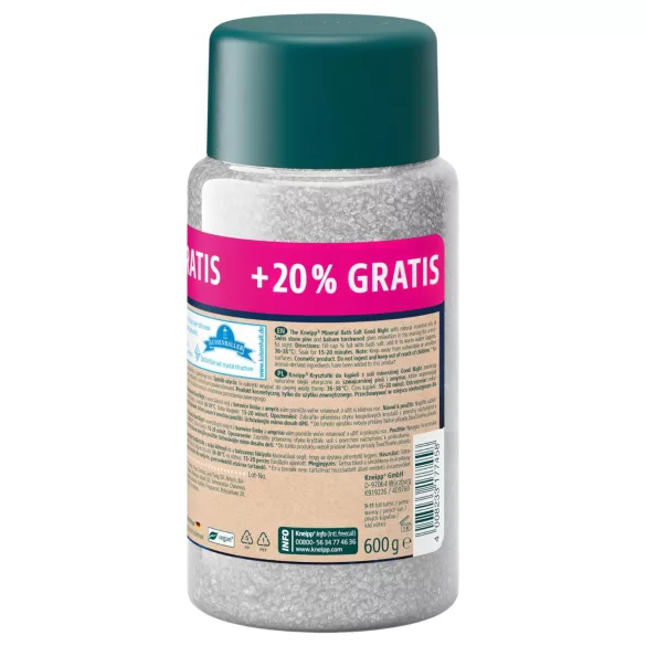Kneipp Good Night premium mineraal badzout (600 g)