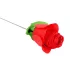 Panty Rose - string slip met rozensteel - rood - S/L