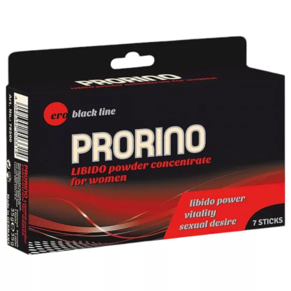 HOT - PRORINO poeder - voedingssupplement voor vrouwen (7 stuks)