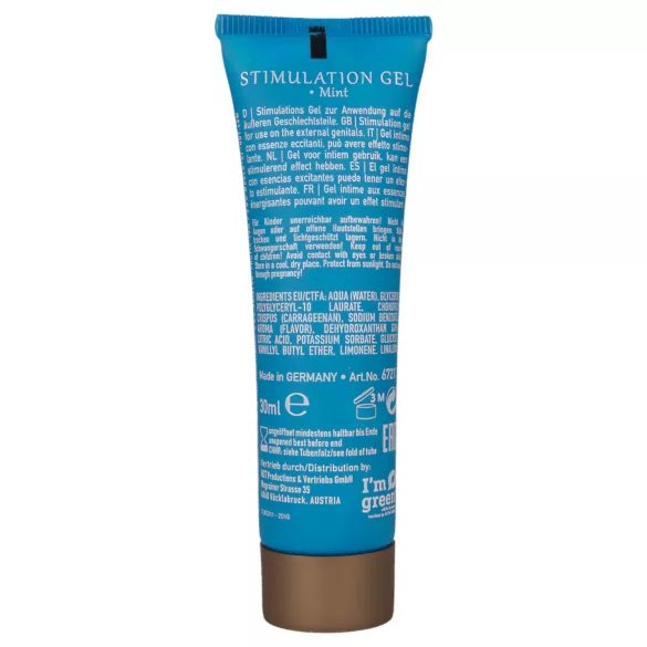 HOT Shiatsu Joyful - stimulerende crème voor vrouwen - munt - 30ml