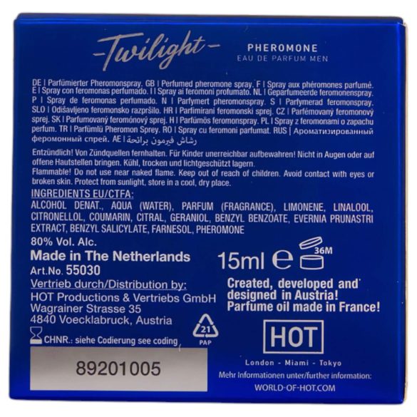 HOT Twilight - feromonenparfum voor mannen (15ml) - geurend