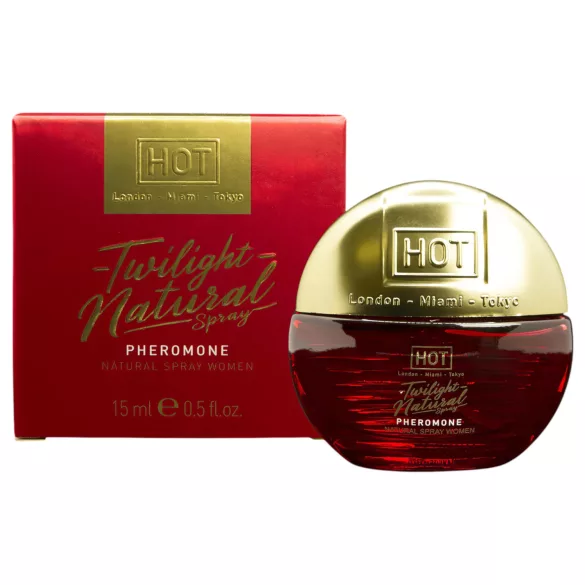 HOT Twilight Natural - feromonen parfum voor vrouwen - geurloos - 15ml