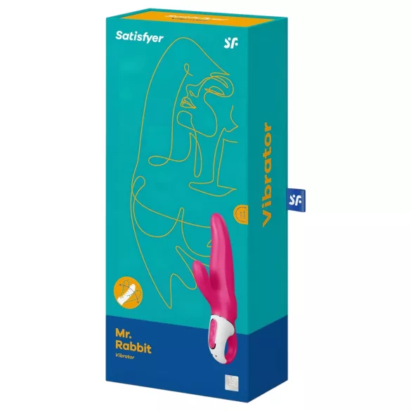 Satisfyer Mr. Rabbit - rabbit vibrator met clitorisstimulator - waterdicht