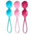 Satisfyer V Balls - kegelbal set - duo + extra bal - siliconen - 3 stuks