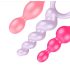 Satisfyer Booty Call - anaal plug set - siliconen - 3 stuks - multi color