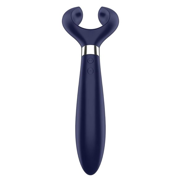 Satisfyer Endless Fun - oplaadbare, waterdichte koppels vibrator (blauw)