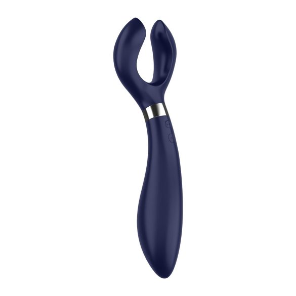 Satisfyer Endless Fun - oplaadbare, waterdichte koppels vibrator (blauw)