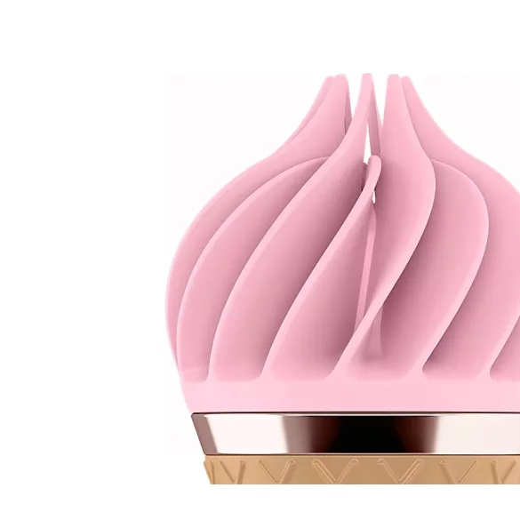 Satisfyer Sweet Treat - oplaadbare, roterende clitorisvibrator (roze-bruin)