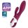 Satisfyer Heated Affair - verwarmde clitoris vibrator met arm - rood