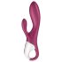 Satisfyer Heated Affair - verwarmde clitoris vibrator met arm - rood