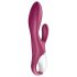 Satisfyer Heated Affair - verwarmde clitoris vibrator met arm - rood