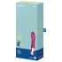 Satisfyer Big Heat - oplaadbare verwarmde G-spot vibrator (rood)