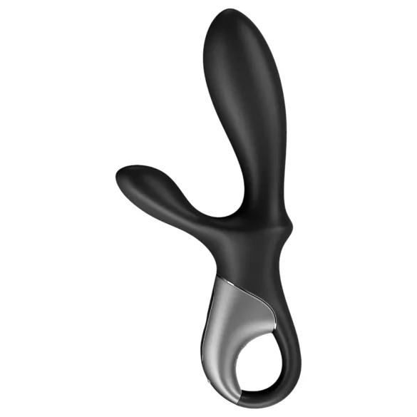 Satisfyer Heat Climax+ - anale vibrator - verwarmend - zwart