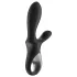 Satisfyer Heat Climax+ - anale vibrator - verwarmend - zwart