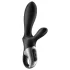 Satisfyer Heat Climax+ - anale vibrator - verwarmend - zwart