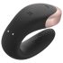 Satisfyer Double Love - slimme, draadloze duo-vibrator (zwart)