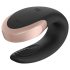 Satisfyer Double Love - koppel vibrator - app bestuurbaar - zwart