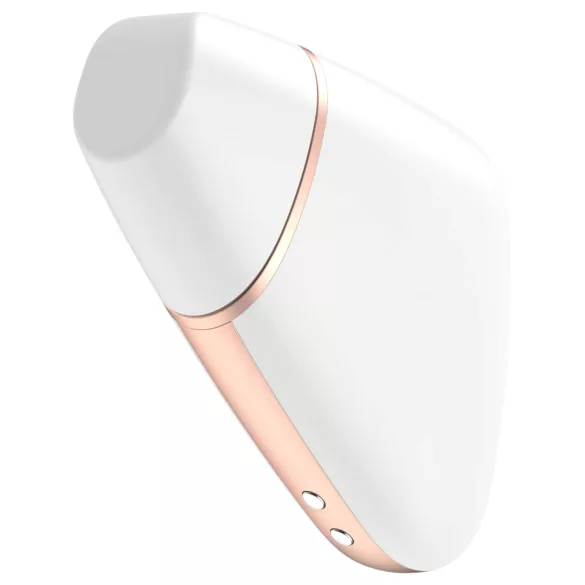Satisfyer Love Triangle - luchtdruk clitorisstimulator - wit - oplaadbaar
