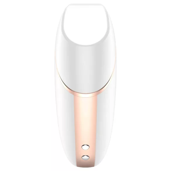 Satisfyer Love Triangle - luchtdruk clitorisstimulator - wit - oplaadbaar