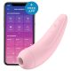 Satisfyer Curvy 2+ - slimme luchtpulserende clitorisstimulator (roze)