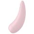 Satisfyer Curvy 2+ - slimme luchtdruk clitorisstimulator (roze)