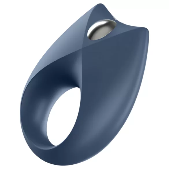 Satisfyer Royal One - App-gestuurde vibrerende penisring voor mannen (blauw)