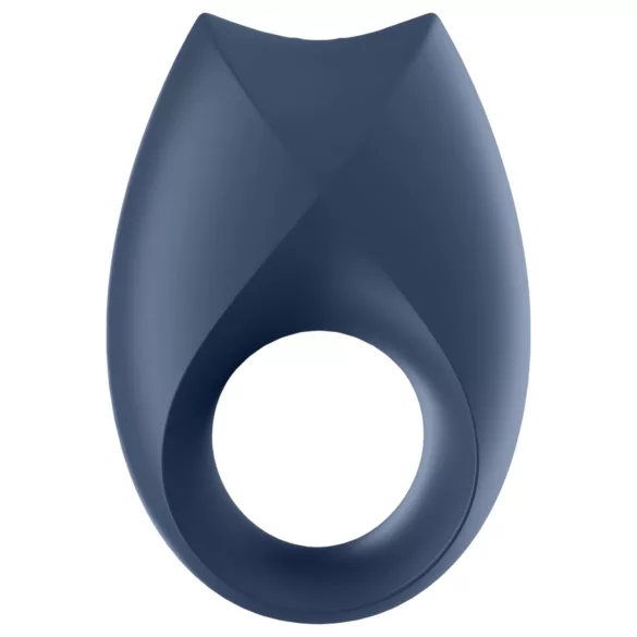 Satisfyer Royal One - App-gestuurde vibrerende penisring voor mannen (blauw)