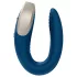 Satisfyer Double Love - App-gestuurde koppelsvibrator (blauw)