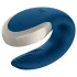 Satisfyer Double Love - App-gestuurde koppelsvibrator (blauw)