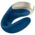 Satisfyer Double Love - App-gestuurde koppelsvibrator (blauw)