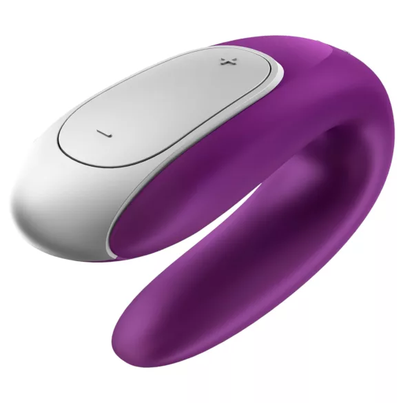 Satisfyer Double Fun - App-gestuurde partner-vibrator (paars)