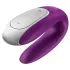 Satisfyer Double Fun - App-gestuurde partner-vibrator (paars)