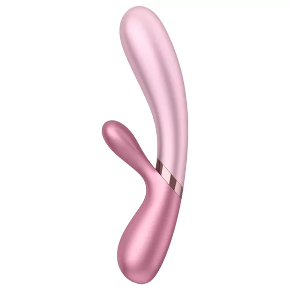 Satisfyer Hot Lover - slimme vibrator - oplaadbaar siliconen roze