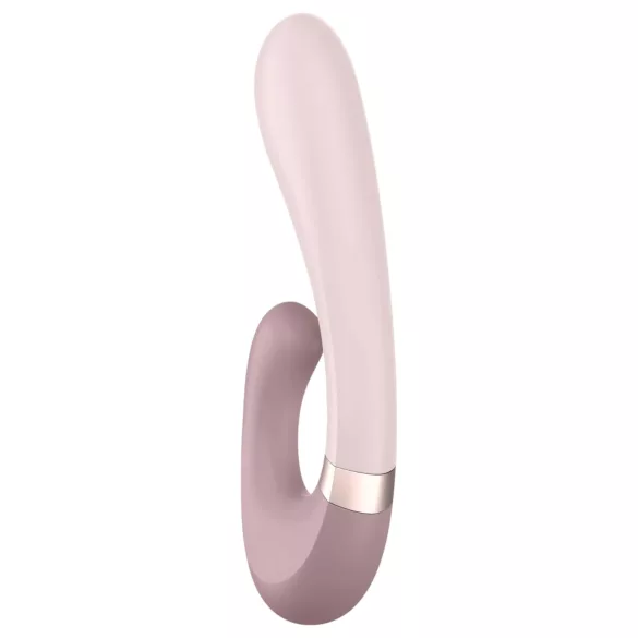 Satisfyer Heat Wave - vibrator met verwarming - met arm - beige