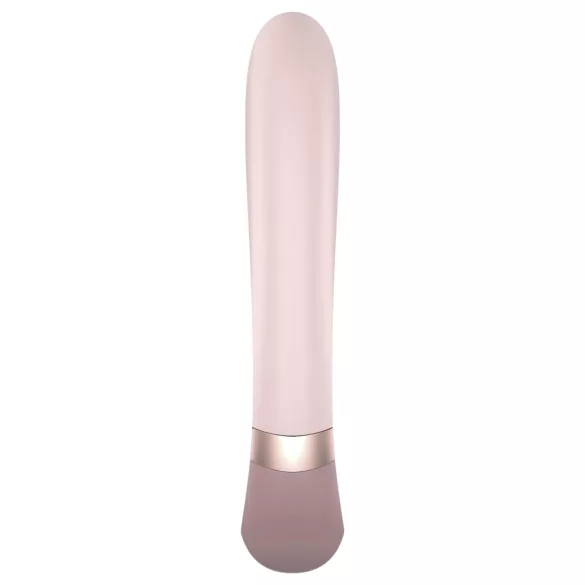 Satisfyer Heat Wave - vibrator met verwarming - met arm - beige