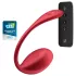 Satisfyer Shiny Petal - vibratie-ei met afstandsbediening - rood