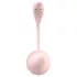 Satisfyer Ribbed Petal - vibrerend ei met afstandsbediening - siliconen - roze